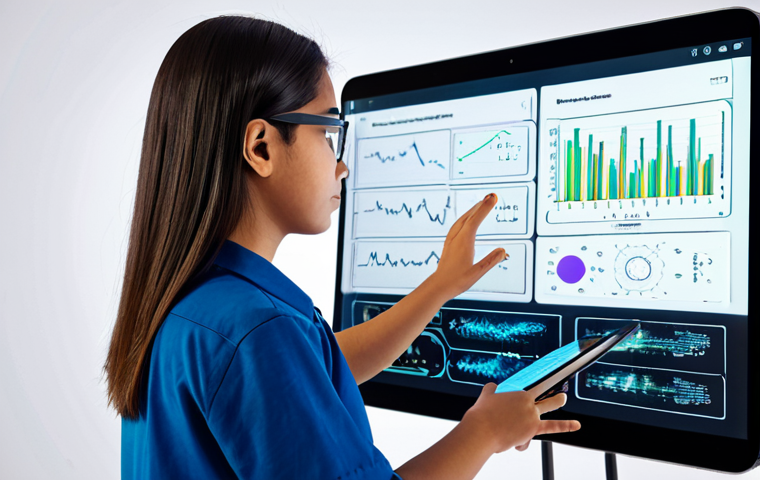 A young adult student, fully clothed in modest casual attire, intensely engaged with a futuristic tablet displaying a vibrant, gamified physics simulation. The screen shows dynamic equations, glowing progress bars, and interactive challenges, with a helpful AI avatar subtly guiding the student. The setting is a bright, modern learning space with soft ambient lighting and ergonomic furniture. The student has a focused, curious, and engaged expression. Safe for work, appropriate content, family-friendly, perfect anatomy, correct proportions, well-formed hands, natural pose, high-resolution, professional photography.