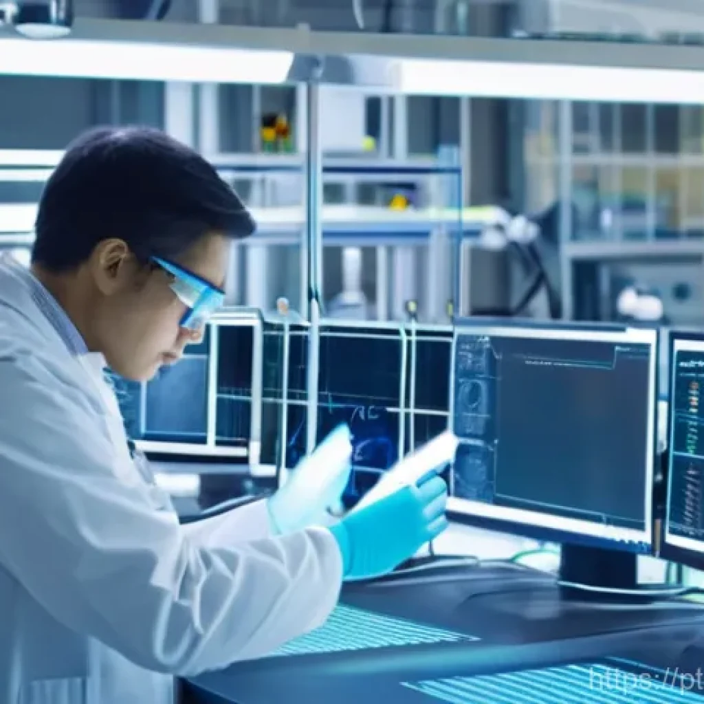 물리학과 산업계 협력 사례 - **Prompt: The Dawn of Smart Materials**
    "A group of diverse, professional scientists and enginee...